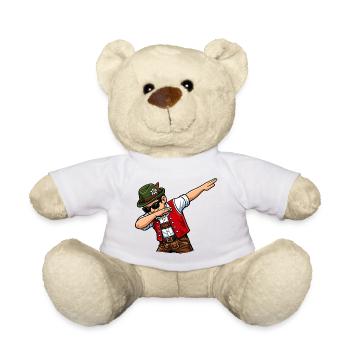 Dabbing Österreicher - Teddy - Weiß - Vorne