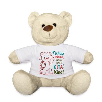 Kita Abschied Bär - Teddy - Weiß - Vorne