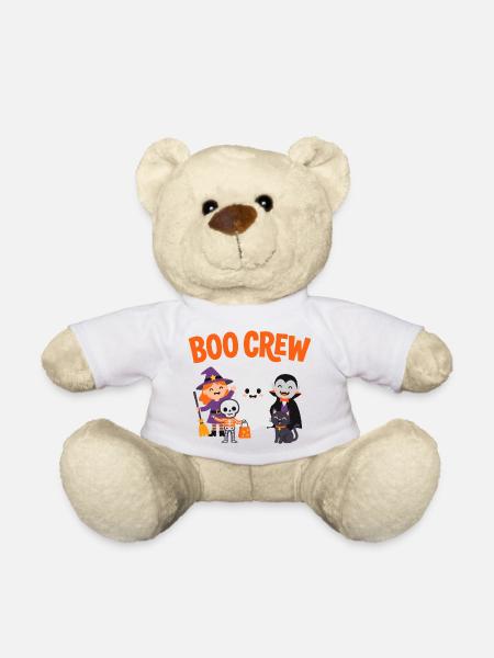 Boo Crew Halloween Friends - Teddy Bear - white
