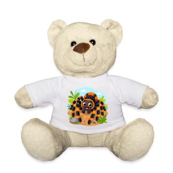 Lustige Vogelspinne - Teddy - Weiß - Vorne