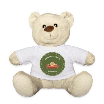 Couch Potato Run Club - Teddy - Weiß - Vorne