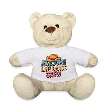 Line Dance Crew - Teddy - Weiß - Vorne