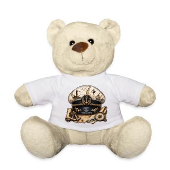Capitaine d’ancre Nautical Sailing World - Nounours - blanc - Devant