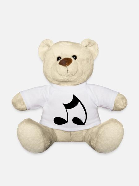 Note - Teddy - Weiß