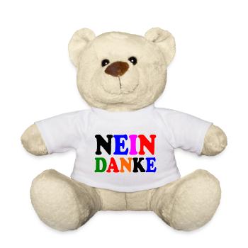 Nein danke - Teddy - Weiß - Vorne