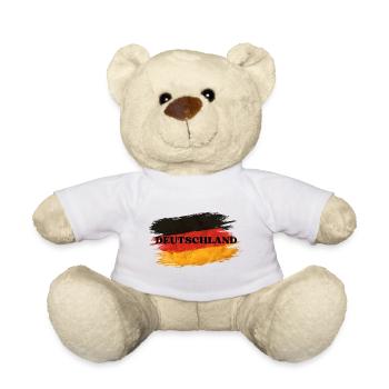Deutschland - Teddy - Weiß - Vorne