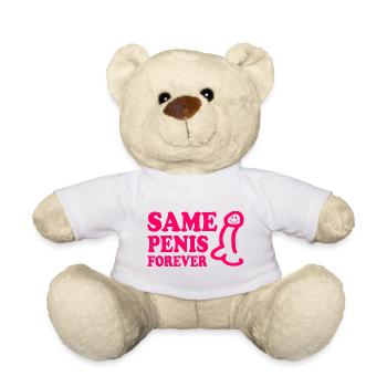 Same penis forever - Teddy - Weiß - Vorne