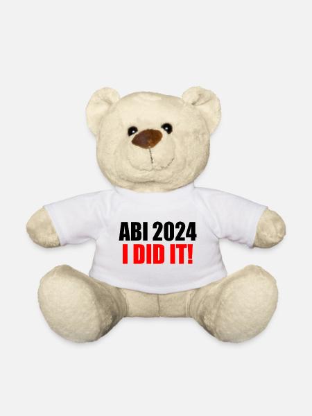 Abi 2024 - Teddy - Weiß