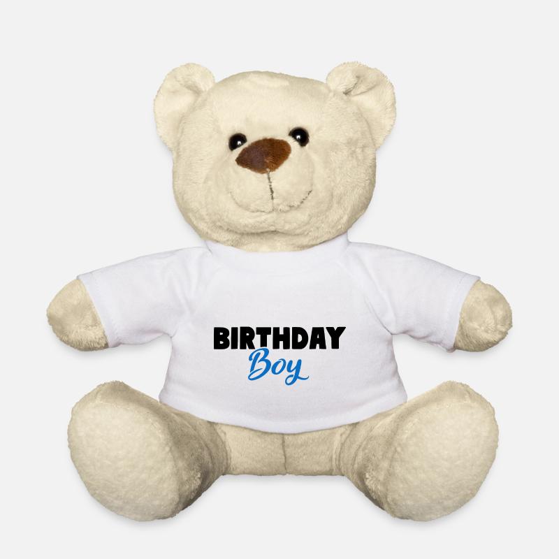 Birthday Boy Jungen Geburtstag - Teddy - Weiß