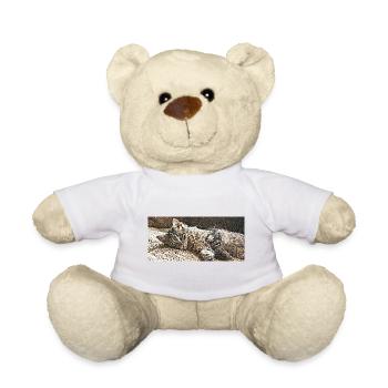 Tigrou the little cat - Teddy Bear - white - Front