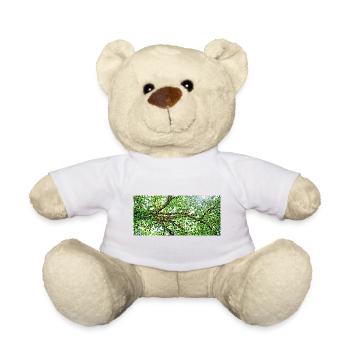 The graceful branches of a tree - Teddy Bear - white - Front