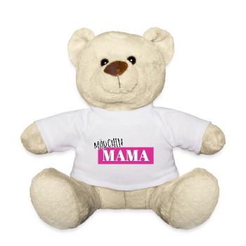 Mädchen Mama Mutter Eines Tochter Geburt Muttertag - Teddy - Weiß - Vorne
