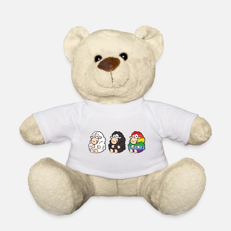 Moutons LGBT - Nounours - blanc