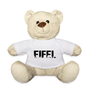 Randonnée dans la forêt de l’Eifel - Nounours - blanc - Devant