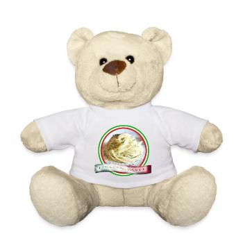 Spaghetti, Italian taste - Teddy Bear - white - Front