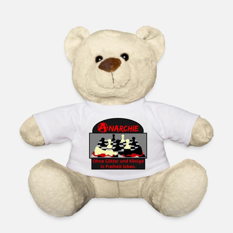 Anarchy - Teddy Bear - white