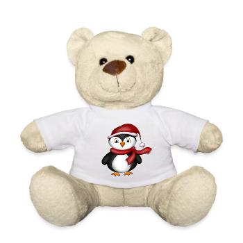 Pinguin - Teddy - Weiß - Vorne