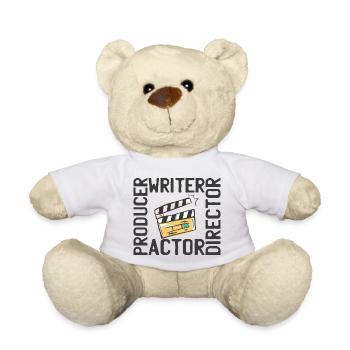 Film Réalisateur Production cinématographique - Nounours - blanc - Devant
