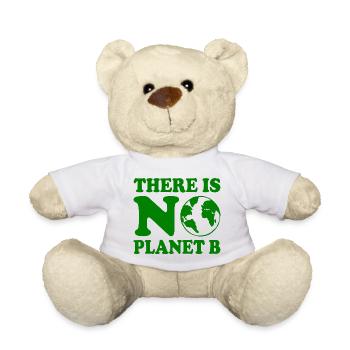 There is no planet b - Teddy - Weiß - Vorne