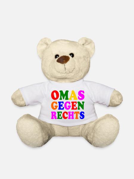 Omas gegen rechts - Teddy - Weiß
