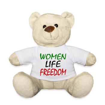 Women life freedom iran - Teddy - Weiß - Vorne
