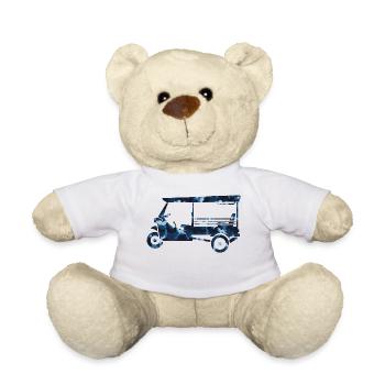 Tarnung Tuk-Tuk Marine - Teddy - Weiß - Vorne