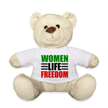 Women life freedom - Nounours - blanc - Devant