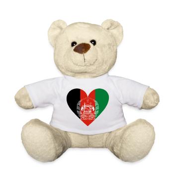 Cœur d’Afghanistan - Nounours - blanc - Devant