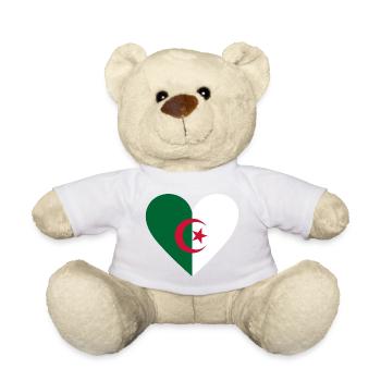 Algeria Heart - Teddy - Weiß - Vorne