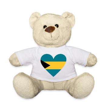 Bahamas Heart - Teddy - Weiß - Vorne