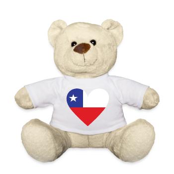 Chile Heart - Teddy - Weiß - Vorne