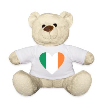 Cœur d’Irlande - Nounours - blanc - Devant