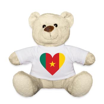 Cameroon Heart - Teddy - Weiß - Vorne