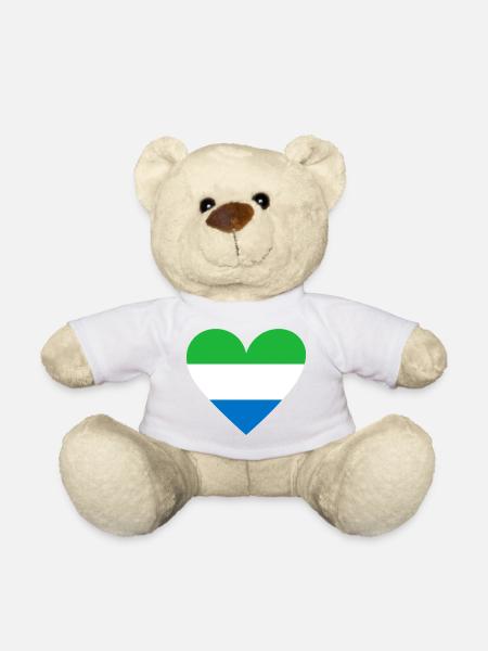 Sierra Leone Heart - Teddy -