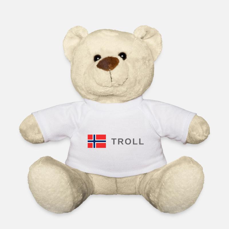 Troll - Nounours - blanc