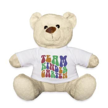 Team Kindergarten Cool Pre-K Teacher & Pupils Gift - Teddy Bear - white - Front