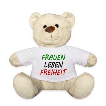 Frauen leben freiheit - Teddy - Weiß - Vorne
