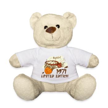 1971 Édition Limitée Basket-ball Anniversaire 1971 - Nounours - blanc - Devant