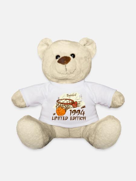 1994 Limitierte Auflage Jubiläum Basketball 1994 - Teddy - Weiß