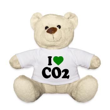 I love co2 - Nounours - blanc - Devant