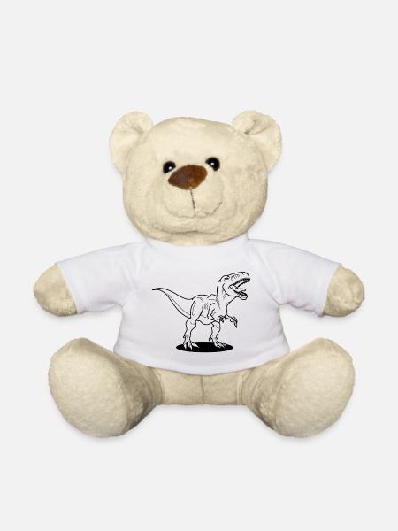 T-Rex - Teddy - Weiß