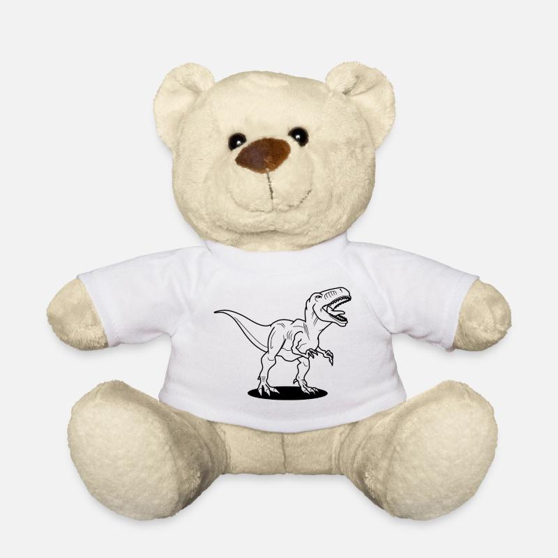 T-Rex - Teddy - Weiß