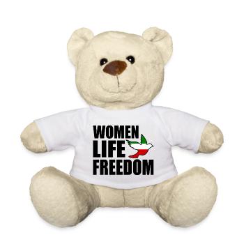 Women life freedom - Nounours - blanc - Devant