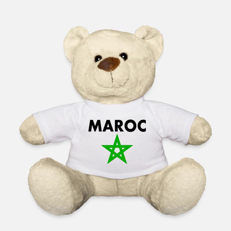 Maroc - Nounours - blanc