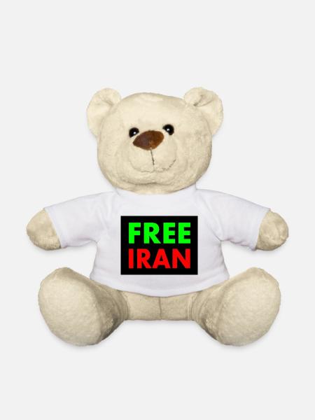 Free iran - Teddy - Weiß