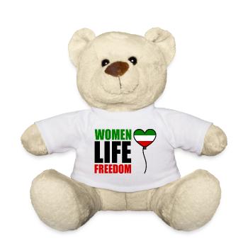 Women life freedom - Teddy Bear - white - Front