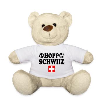Suisse - Nounours - blanc - Devant