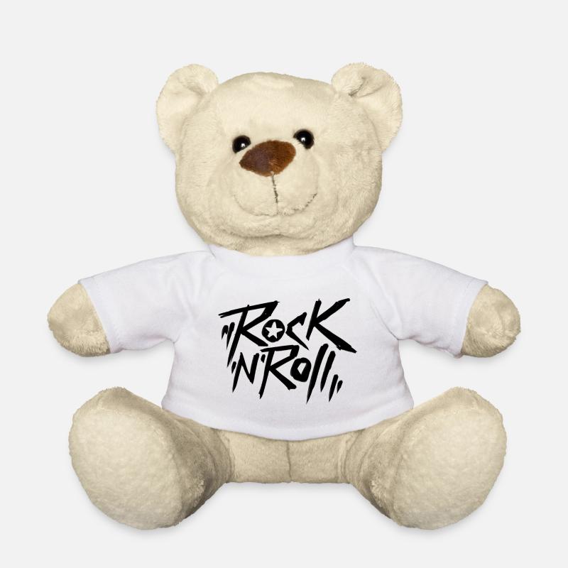Rock N Roll - Nounours - blanc