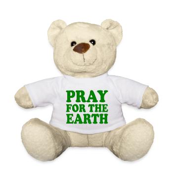 Pray for the earth - Nounours - blanc - Devant