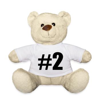 #2 - Nounours - blanc - Devant